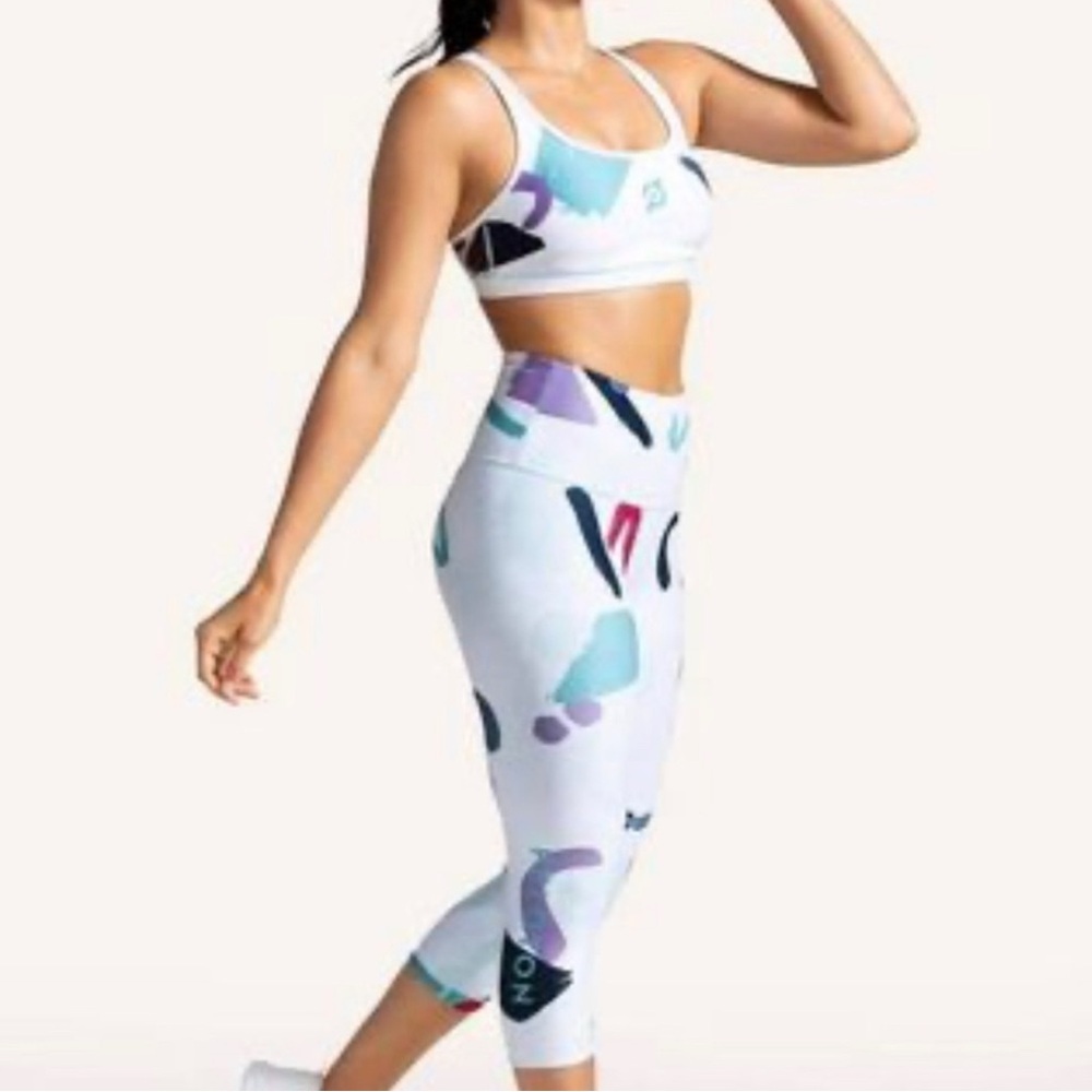 Nwt Peloton X With Modern Composition Leggings Si… - image 2